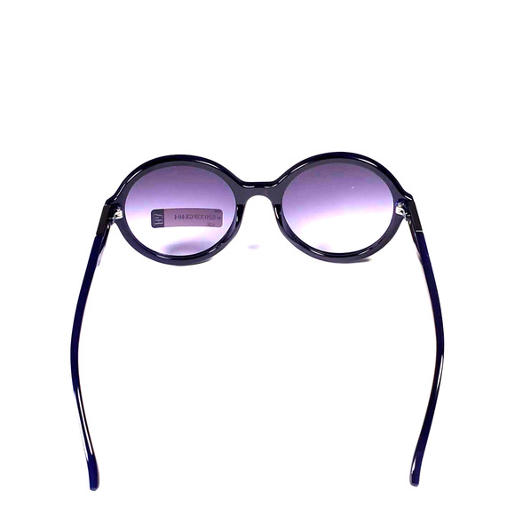 FGX by Foster Grant Full Round Dark Blue & Brushed Silver Sun Reader Sunglasses - Picture 5 of 12